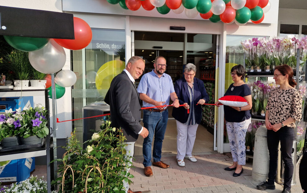 Wiedereröffnung EDEKA Markt in Gerwisch