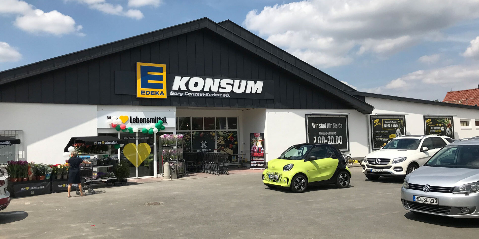 Wiedereröffnung EDEKA Markt in Gerwisch Wiedereröffnung EDEKA Markt in Gerwisch