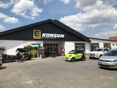 Wiedereröffnung EDEKA Markt in Gerwisch