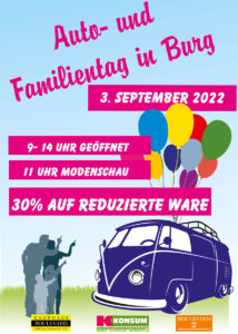 Auto – und Familientag in Burg Auto – und Familientag in Burg