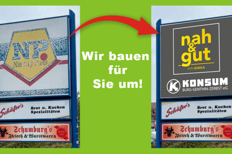 Wir bauen für Sie um! Wir bauen für Sie um!