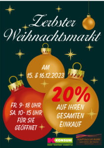 Weihnachtsmarkt In Zerbst 2023