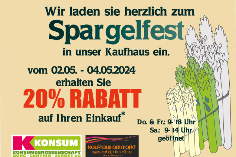 Zerbst Spargelfest 2024 Zerbst Spargelfest 2024