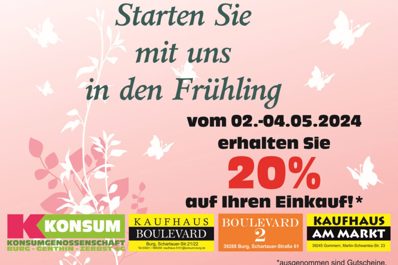 Starten Sie in den Frühling Starten Sie in den Frühling