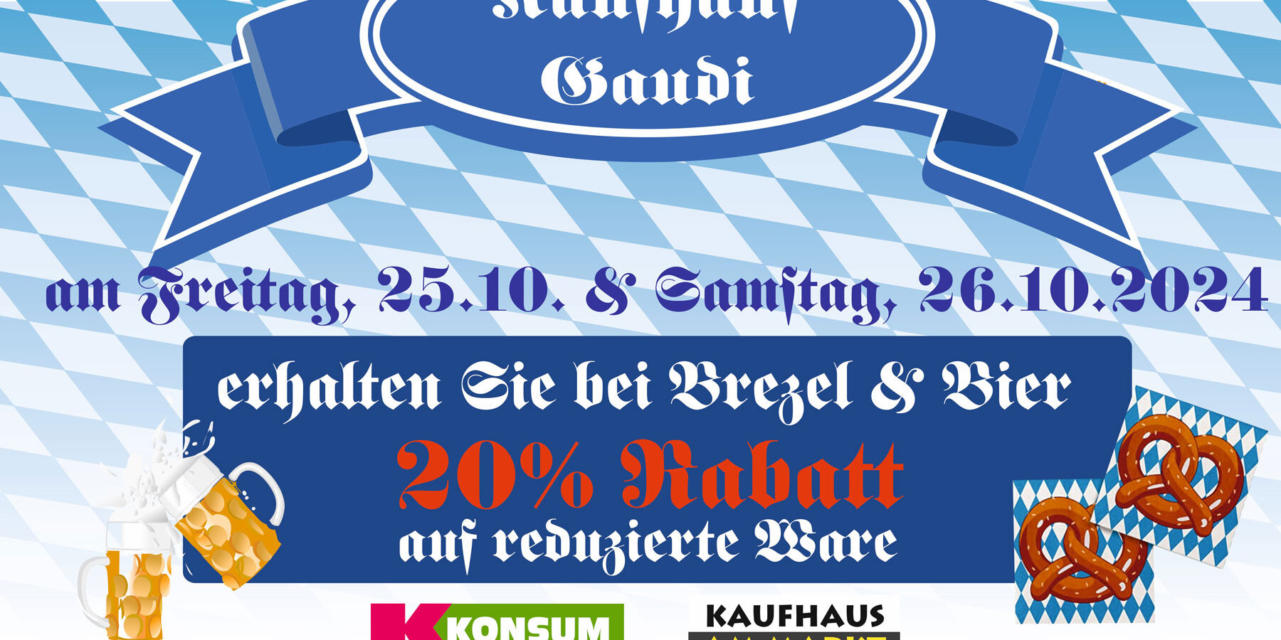 Aktion Kaufhaus In Gommern 10-2024