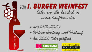 1. Weinfest in Burg