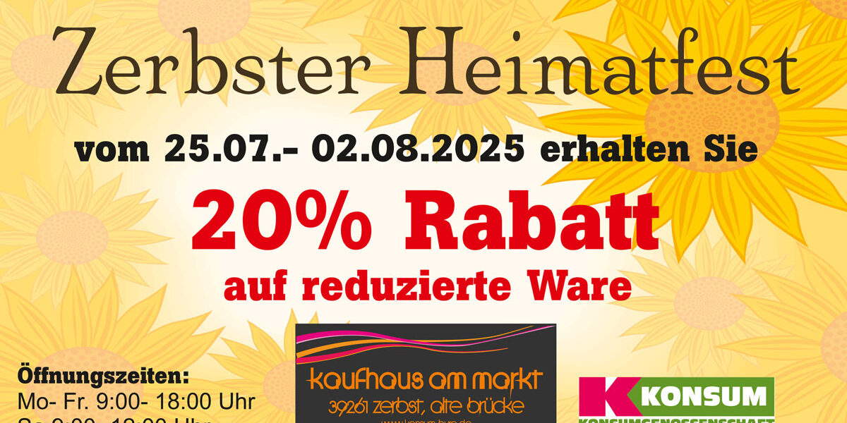 Heimatfest In Zerbst 2025